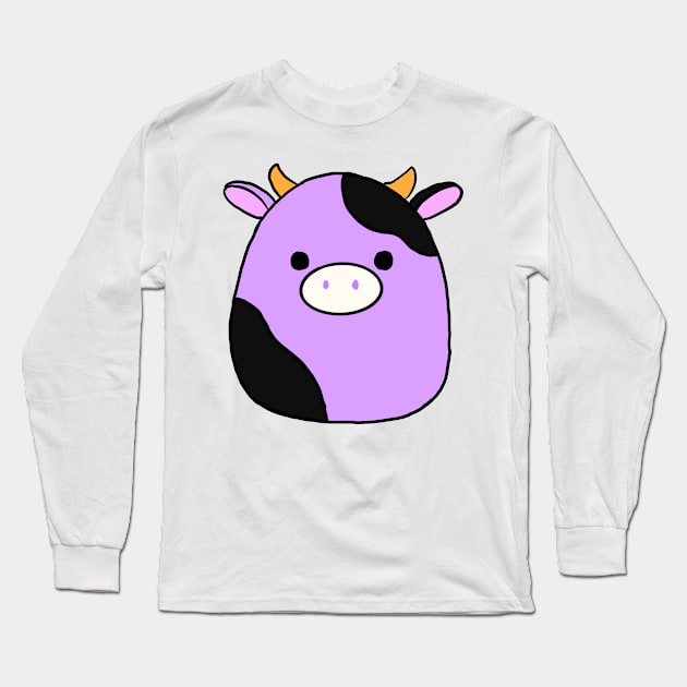 Alexie moo squish stuffed animal cute Long Sleeve T-Shirt by Ech0mun